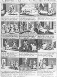 The Doctors in Labour, or a New whim Wham Guildfordista, 1726