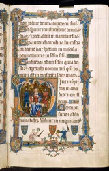 Gorleston Psalter, Lisää MS 49622 f.69r