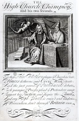 High Church Champion ja hänen kaksi sekuntiaan, 1709