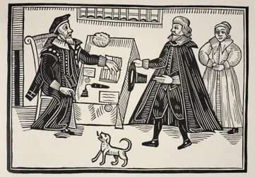 Proctor and Parator, hengellisten tuomioistuinten väärinkäytöksiä ja kohtuuttomuuksia käsittelevän traktaatin otsikkosivu, 1641