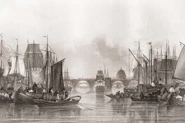 The Upper Pool, Pool of London, River Thames, Lontoo, Englanti