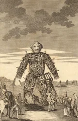 The Wicker Man of the Druids, The Complete English Travelleristä tai uusi kysely ja kuvaus Englannista ja Walesista, pub. 1771