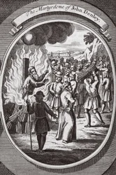 El martiri de John Denley, il·lustració de 