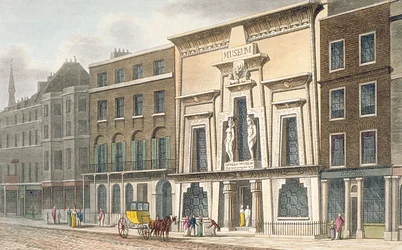 Näkymä Bullocks Museumista, Piccadillysta, 1815