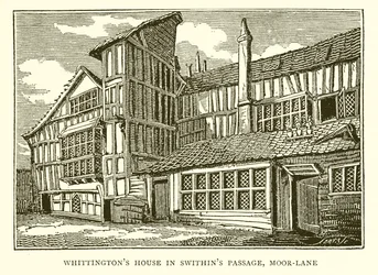 Whittingtons House Swithins Passagessa, Moor-Lane