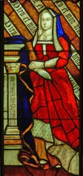 Window Ew, joka kuvaa Elizabeth of Yorkia