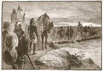 Xerxes ylittää Hellespontin