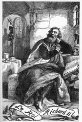 ichard III (Richard Kolmannen elämä ja kuolema) - Kuvitus teoksessa "" Completes de William Shakespeare""" 1866 - Tämän painoksen kuvitukset ja yleinen muoto on lainattu Cassellin kuvitetusta Shakespearesta, joka julkaistiin Lontoossa