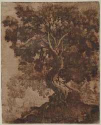 Puu maisemassa, 1600-luvun puoliväli.