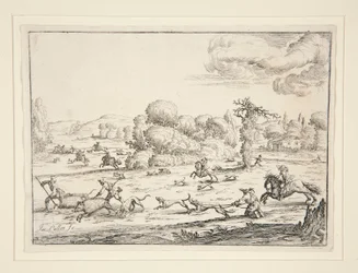 Metsästyspaikka: Near the Kill (Jacques Callot