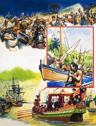 Brittiläisen merimiehen leikekirja: Draken matkat
