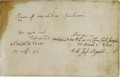 Albumi vapaamuurarille (Johann Georg Kronauer)
