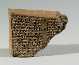 Kopio Hammurabin laista kuningas Ashurbanipalin kirjastosta Ninivessä ...