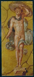 Kukkakantaja, Pompeji, Italia (fresko)
