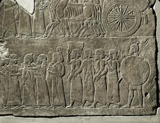 Kuningas Ashurbanipalin kampanja Elamia vastaan ...