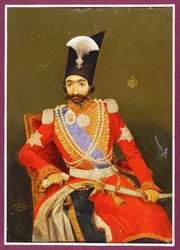 Nasser-al-Din Shah, Persian Qajar-kuningas ...