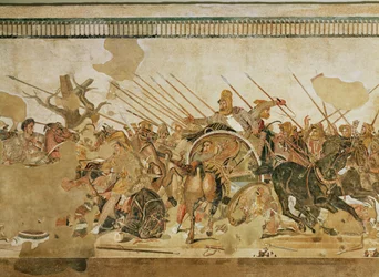 Aleksanterin taistelu (mosaiikki)