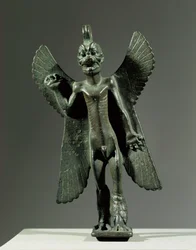 Paholaisjumala Pazuzu, akkadilais-sumerilainen paha ...