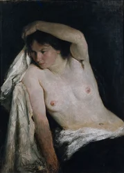Puolialaston nainen