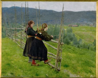 Tasangolla. 1883 (maalaus kankaalle)