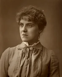 Janet Achurch, brittiläinen näyttelijä ja näyttelijä-manageri, 1887