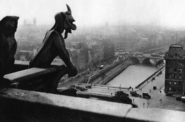 Seine-joki nähtynä Notre Damen tornista Pariisissa, 1931.