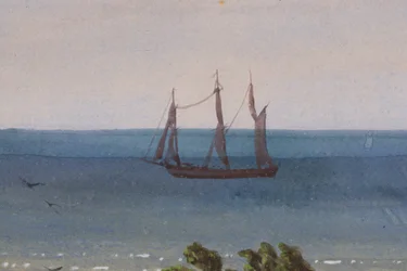 Yksityiskohta atollin triptyykistä, 1871
