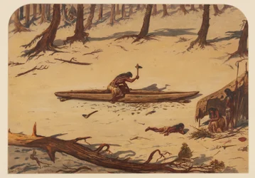 Esihistoriallinen leiri, 1871