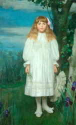 Neiti Catherine Howard, n. 1904 (öljy kankaalle)