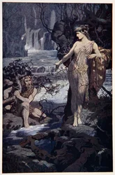 "Ea-Banin kiusaus", 1915.
