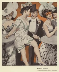 Berliinin karnevaali (väri litho)