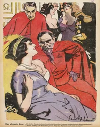 Tyylikäs Rooma (väri litho)