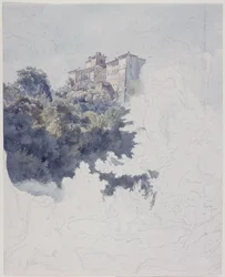 Villa Chigi lähellä Aricciaa