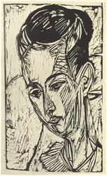Ernst Ludwig Kirchnerin grafiikkaa vuoteen 1924 asti, Gustav Schieflerin osasta I vuoteen 1916..., 1926.