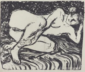 Makaava alastonkuva, 1907.