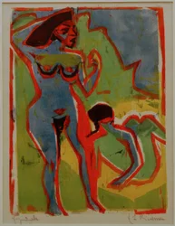 Badende Frauen Moritzburgissa