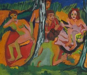 Metsänäkymä (Moritzburgin järvet)