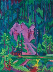 Louhos Wildbodenissa; Louhos Wildbodenissa, noin 1923