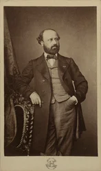 Muotokuva säveltäjä François Bazinista 1816-1878, noin 1760.