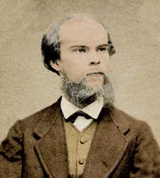 Paul Verlainen (1844-1896) muotokuva Carjatin mukaan 1870.