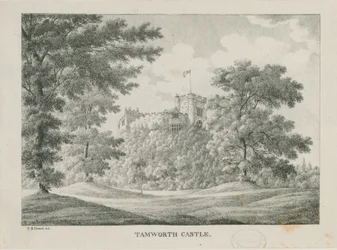Tamworthin linna: sinkografi, nd [1796-1865]