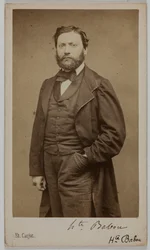 Hippolyte Baboun (tai Jean-sans-Peurin) muotokuva, (1824-1878), (kirjailija)