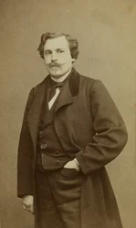 Jules Huot de Goncourtin muotokuva 1830-1870.