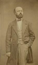 Muotokuva säveltäjä François Bazinista 1816-1878, noin 1760.