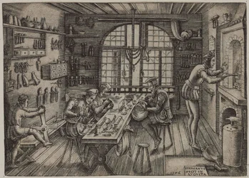 Kultasepänpaja, 1576.