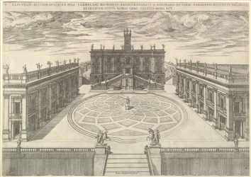 Näkymä Rooman kapitolille, 1569