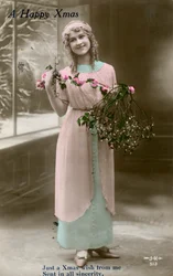 Hyvää joulua, vuodelta 1914.