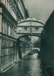 Huokausten silta, Venetsia, Italia, 1927