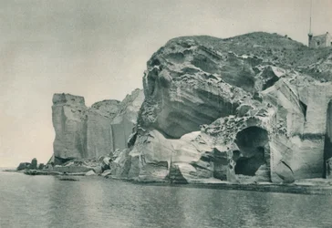 Sisäänkäynti rikkilähteeseen, Ischia, Italia, 1927