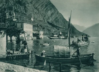Limone sul Gardan satama, Italia, 1927